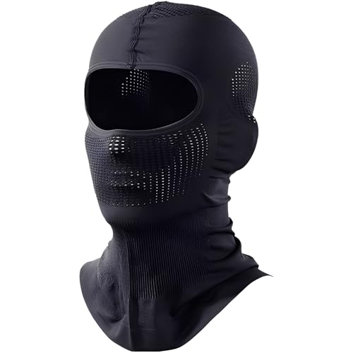 Esshogo Sturmhaube Vollgesichtsmaske Balaclava Helm Liner für Motorrad Radfahren Ski Maske von Esshogo