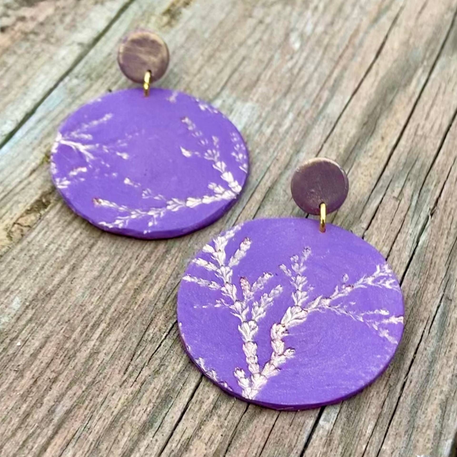 Bunte Blumen Statement Ohrringe Aus Polymer Clay, Hypoallergen, Nickelfrei, Sculpey Clay Bunte Blumen Statement Ohrringe Aus Polymer Clay, Hypoallergen, Nickelfrei, Sculpey Clay von EssieSeri