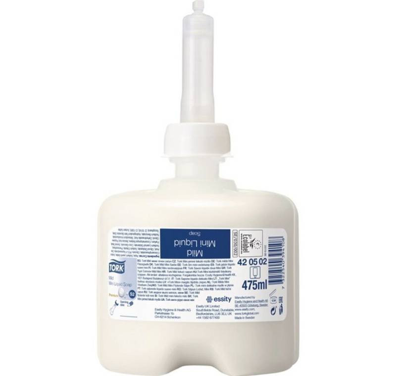 Essity Germany GmbH Handseife Tork Flüssigseife Premium, Mild, 475ml Essity Germany GmbH Handseife Tork Flüssigseife Premium, Mild, 475ml von Essity Germany GmbH