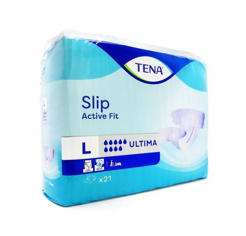 Essity Germany GmbH Inkontinenzslip Tena Slip Active Fit Ultima Large - Packung mit 21 Stück, 21 St Essity Germany GmbH Inkontinenzslip Tena Slip Active Fit Ultima Large - Packung mit 21 Stück, 21 St von Essity Germany GmbH