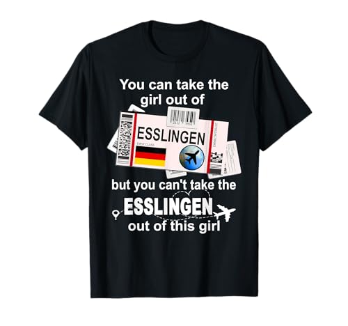 Esslingen Bordkarte - Esslingen Girl - Esslingen T-Shirt von Esslingen Home City - Esslingen Outfits & Designs