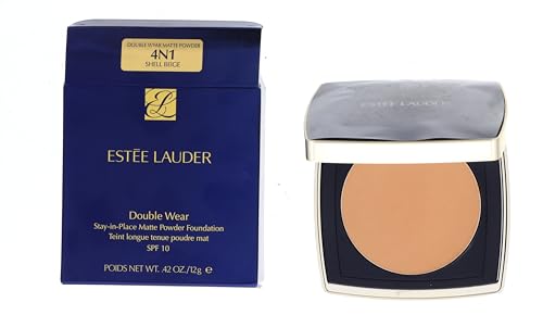 Estée Lauder, Double Wear Stay-in-Place Matte Powder Foundation - 4N1 Shell Beige, 12 g. von ESTEE LAUDER