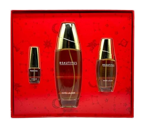 Estée Lauder - Beautiful Deluxe Trio Set - Eau de Parfum EdP 100ml + Eau de Parfum EdP 30ml + Eau de Parfum EdP Mini Spray 4.7ml von Estée Lauder