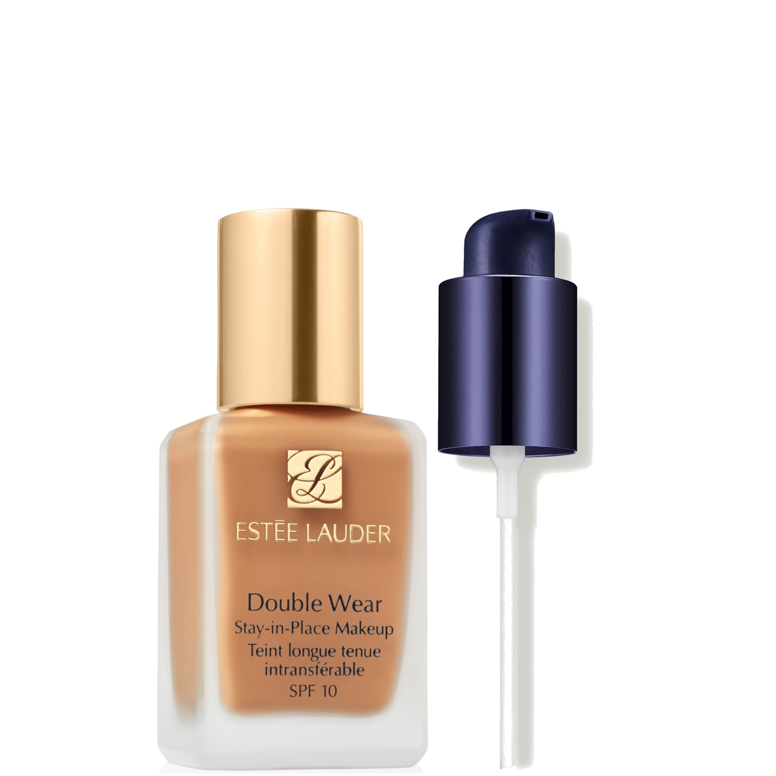 Estee Luader Double Wear Stay-in-Place Makeup With Makeup Pump Bundle (Various Shades) - 1W2 Sand von Estee Lauder