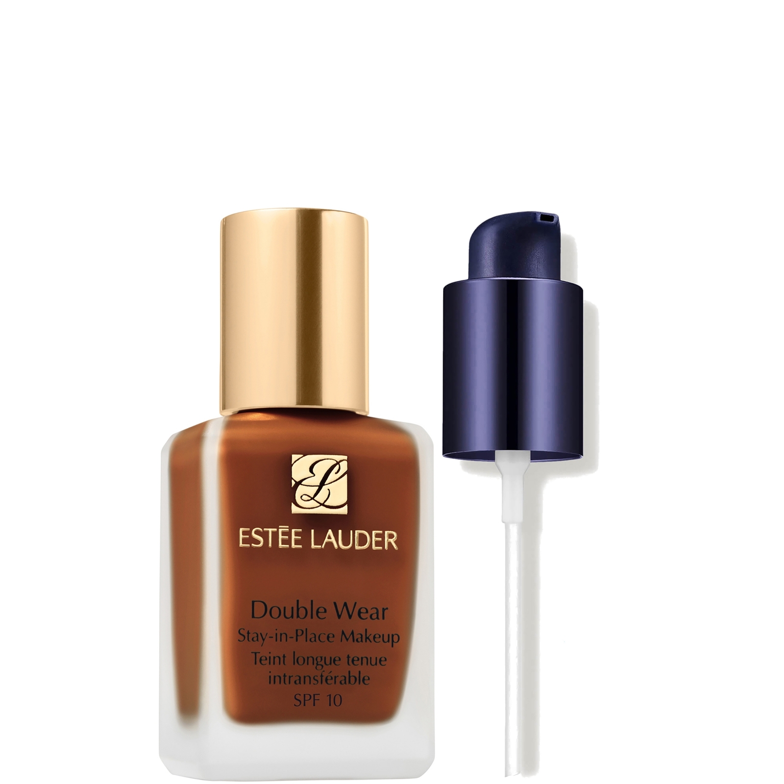 Estee Luader Double Wear Stay-in-Place Makeup With Makeup Pump Bundle (Various Shades) - 4N2 Spiced Sand von Estee Lauder