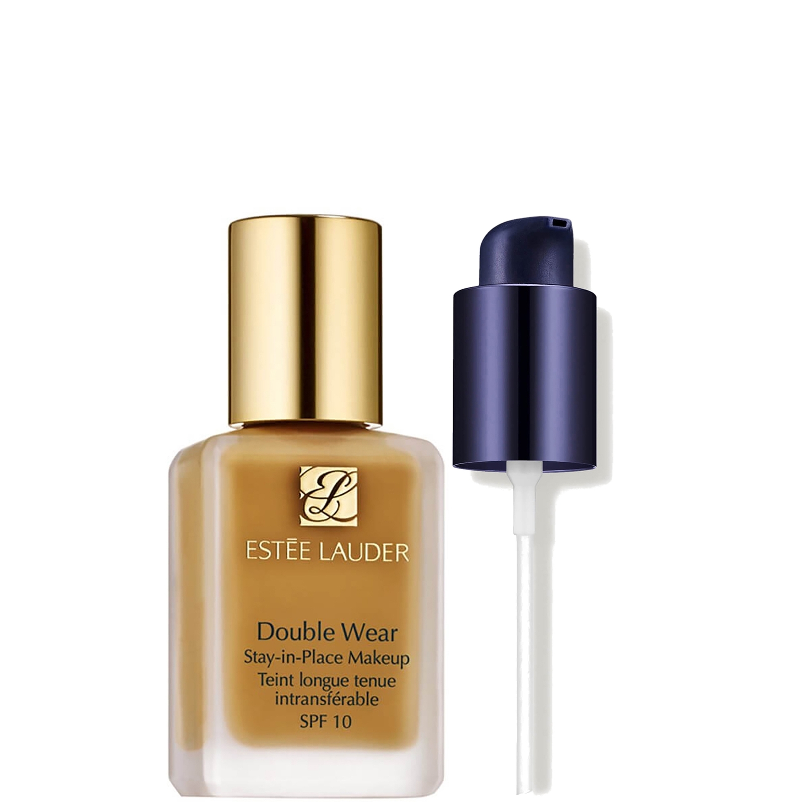 Estee Luader Double Wear Stay-in-Place Makeup With Makeup Pump Bundle (Various Shades) - 4W2 Toasty Toffee von Estee Lauder