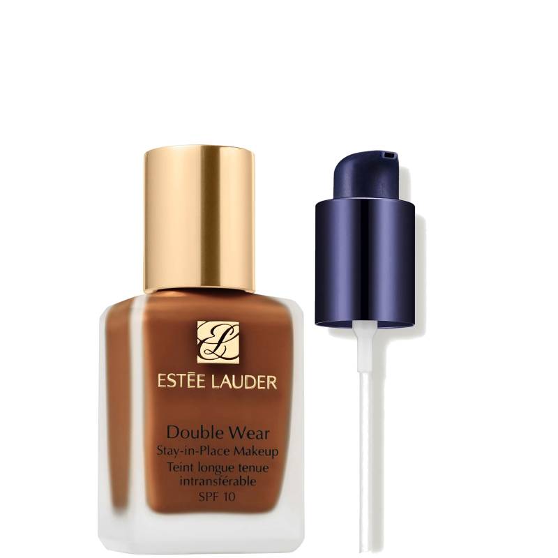 Estee Luader Double Wear Stay-in-Place Makeup With Makeup Pump Bundle (Various Shades) - 6W1 Sandalwood von Estee Lauder