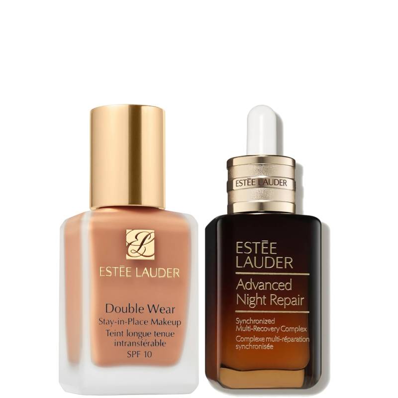 Estee Luader Double Wear Stay-in-Place Makeup & Advanced Night Repair Serum Bundle (Various Shades) - 1N2 Ecru von Estee Lauder