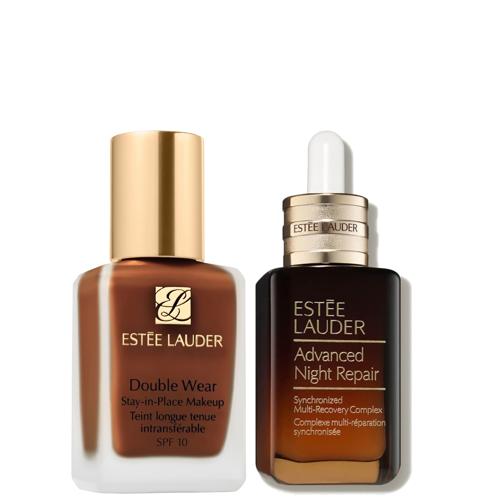 Estee Luader Double Wear Stay-in-Place Makeup & Advanced Night Repair Serum Bundle (Various Shades) - 2C1 Pure Beige von Estee Lauder