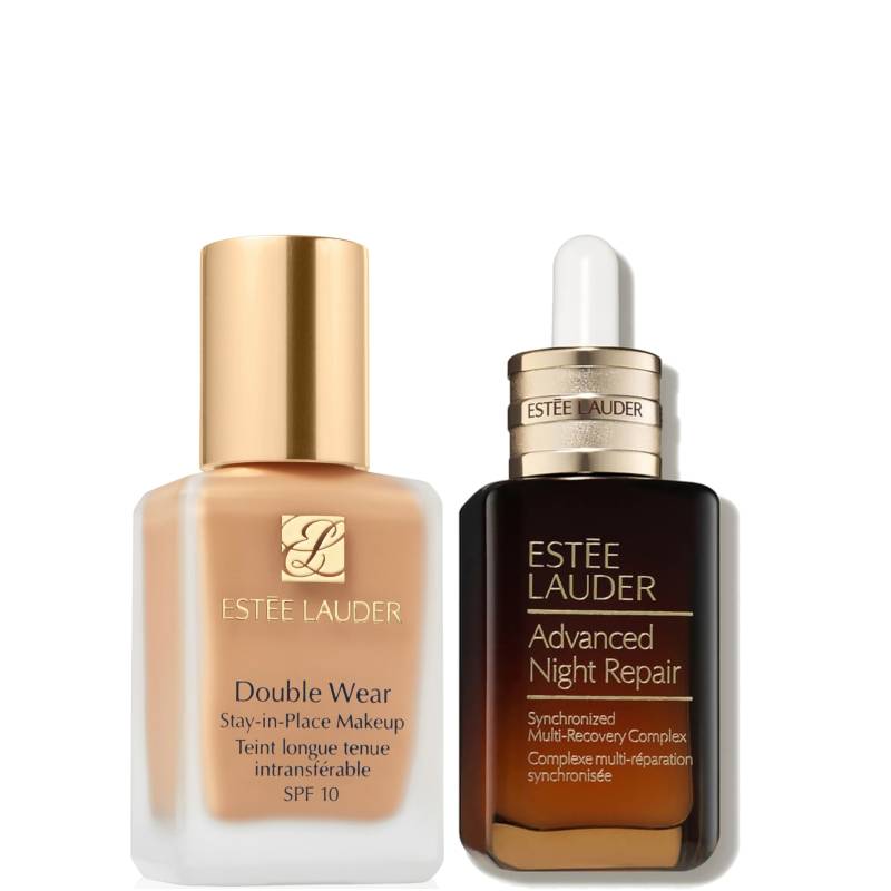 Estee Luader Double Wear Stay-in-Place Makeup & Advanced Night Repair Serum Bundle (Various Shades) - 2C2 Pale Almond von Estee Lauder