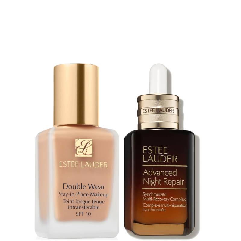 Estee Luader Double Wear Stay-in-Place Makeup & Advanced Night Repair Serum Bundle (Various Shades) - 2W2 Rattan von Estee Lauder