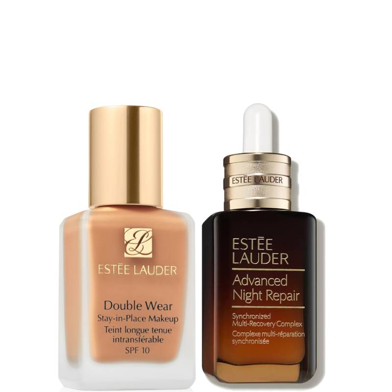 Estee Luader Double Wear Stay-in-Place Makeup & Advanced Night Repair Serum Bundle (Various Shades) - 3C2 Pebble von Estee Lauder
