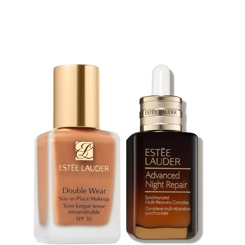Estee Luader Double Wear Stay-in-Place Makeup & Advanced Night Repair Serum Bundle (Various Shades) - 3N2 Wheat von Estee Lauder