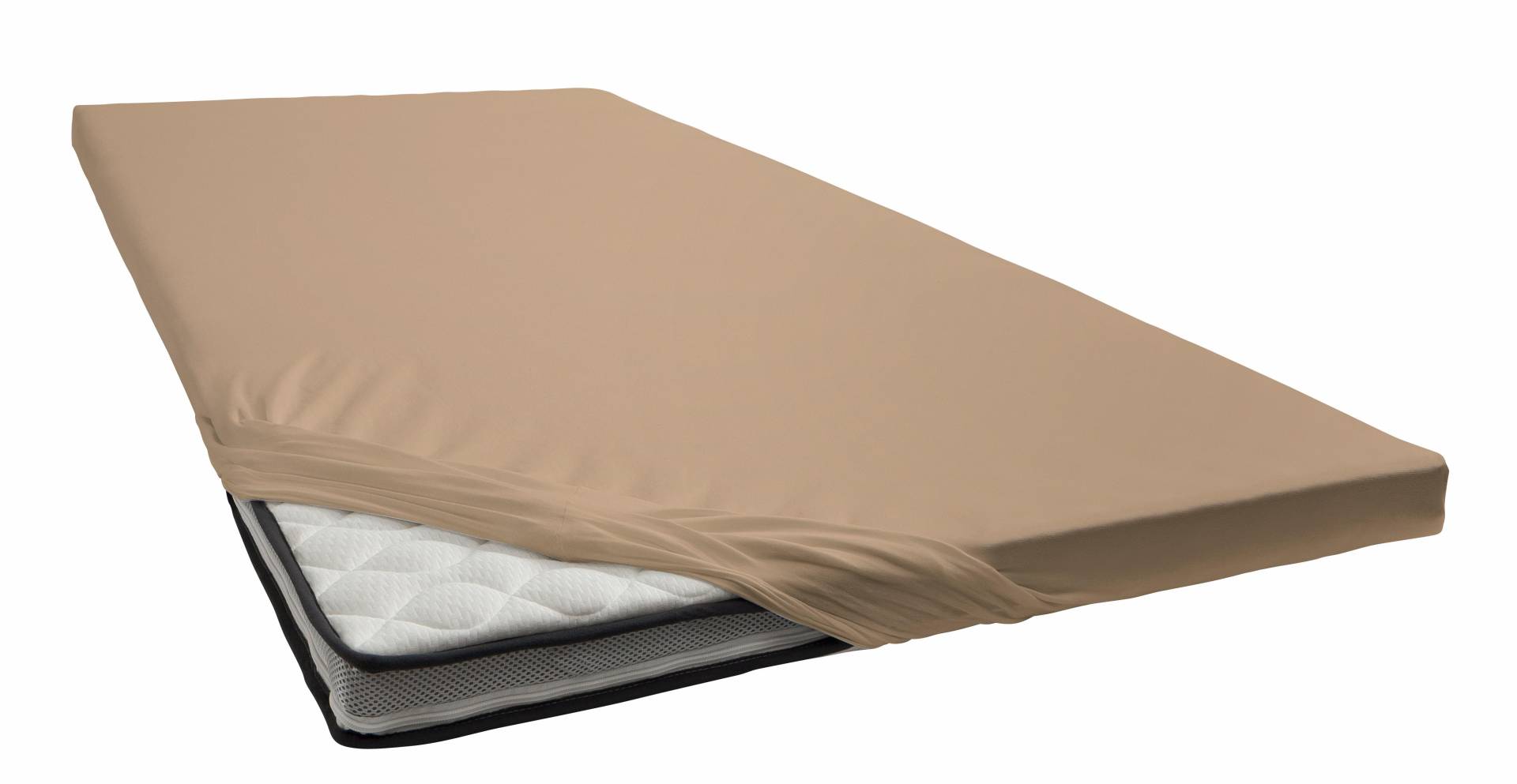 Estella Spannbettlaken "Jersey Topper aus Baumwolle mit Elasthan" für Topper bis 10 cm Höhe von Estella