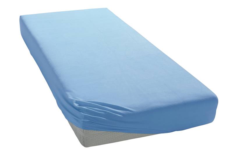 Estella Spannbettlaken "Samt Velours Spannbetttuch" Rundumgummi von Estella