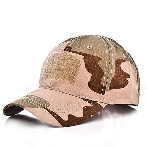 ESTEVANJ MUR Baseballkappe, klassischer Sport-/Freizeit-Sonnenhut, Armee-Fan, taktischer Klettverschluss, Camouflage Hat (DE/NL/SE/PL, Numerisch, 46, 6) von ESTEVANJ MUR