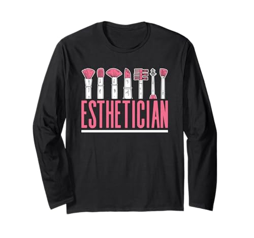 Kosmetikerin Beruf Kosmetik Frauen Kosmetiker Langarmshirt Kosmetikerin Beruf Kosmetik Frauen Kosmetiker Langarmshirt von Esthetician Kosmetikerinnen Skin Care Kollegin