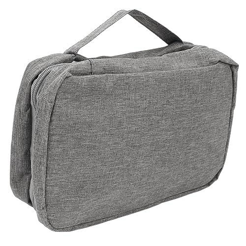 Estink Wasserdichtes Hängs -Toiletrier -Bag Kosmetischer Organizer Beutel für Männer Frauen, Faltbare Waschbeutel für Geschäftsreisen, Wandern und Outdoor Abenteuer (Gray) von Estink