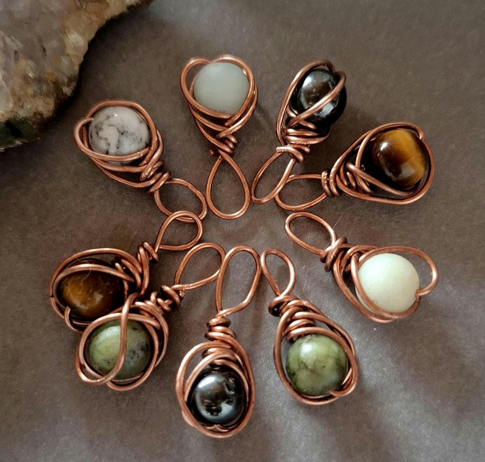 Kupfer Edelstein Anhänger Kupfer Edelstein Anhänger von FaithEnergy