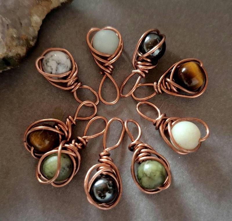 Kupfer Edelstein Anhänger von FaithEnergy