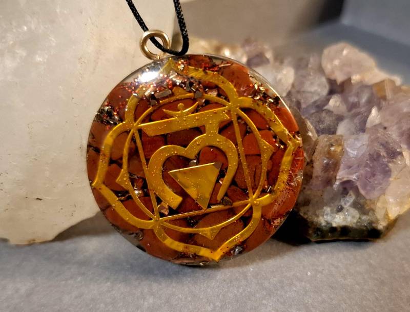 Orgonit Anhänger Roter Jaspis Orgonit Anhänger Roter Jaspis von FaithEnergy