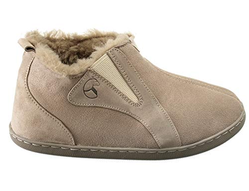 ESTRO Damen Lammfell Hausschuhe echtleder Gefuttert Wolle Pantoffeln Schlappen Schuhe INTIMO (39, Cappuccino 3) von ESTRO