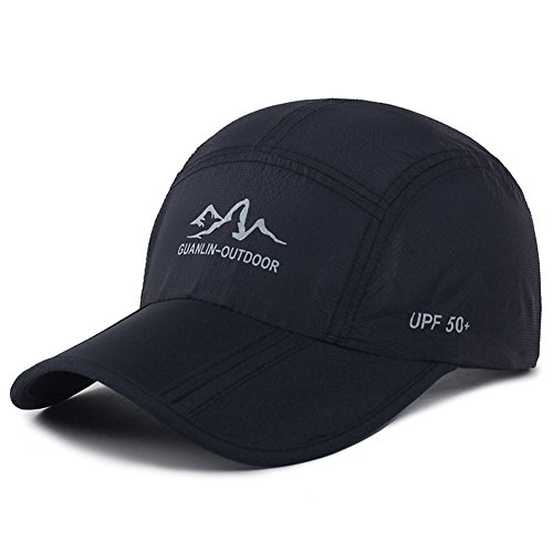 Estwell Baseball Cap, Basecap Herren Damen Baseball Kappen Baseballmütze Faltbarer Verstellbar Baseballkappe für Draussen, Sport und Reisen von Estwell