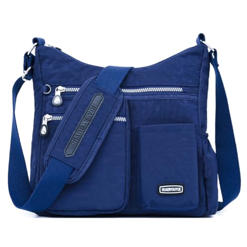 Estwell Schultertasche Damen Groß Kapazität Umhängetasche Wasserdicht Nylon Damenhandtaschen Mode Umhängetaschen für Reise Arbeit Schule von Estwell