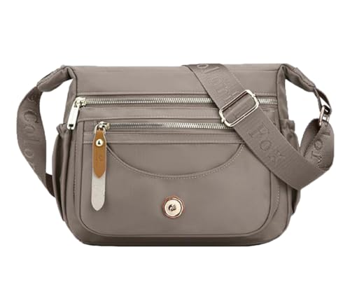 Estwell Umhängetasche Damen Handtasche Mode Schultertasche Mittelgroß Wasserabweisendes Nylon Crossbody Tasche Leichte Frauen Crossbody Bag Reisetasche von Estwell