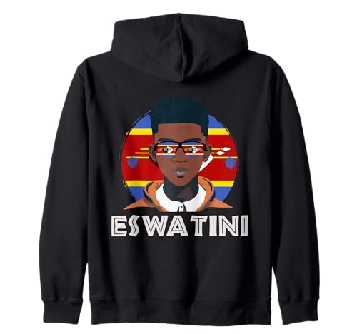 Eswatini, Eswatini Flagge, Eswatini Boy, African Boy, Kapuzenjacke Eswatini, Eswatini Flagge, Eswatini Boy, African Boy, Kapuzenjacke von Eswatini Flag Gifts for Eswatini Teens & Boys