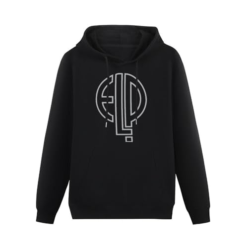 Elp Emerson Lake and Palmer Band Logo Rock Music Retro Mens Hoody Size XXL von EtLin