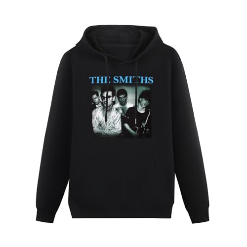 EtLin The Smiths (Blue Logo) Rock Band Long Sleeve Heavy Loose Board Pullover Hooded Hoodie Fluffy Men Size S von EtLin