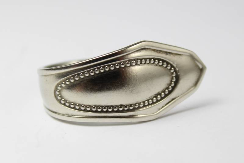 Besteckring, Ungefähr Größe 59 | 18, 8, Gefertigt Aus Besteck von Etagere2000