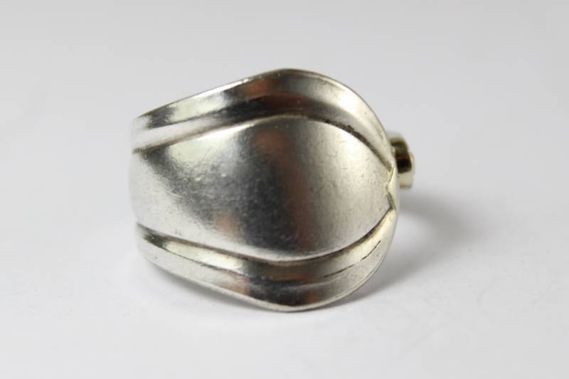 Besteckschmuck, Schmuck Ring, Ca. 53 | 17, 1 Ring Aus Besteck von Etagere2000