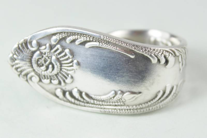 Opulenter Rokoko Besteck Schmuck Ring, Ca. 66 | 21 Ring Aus von Etagere2000