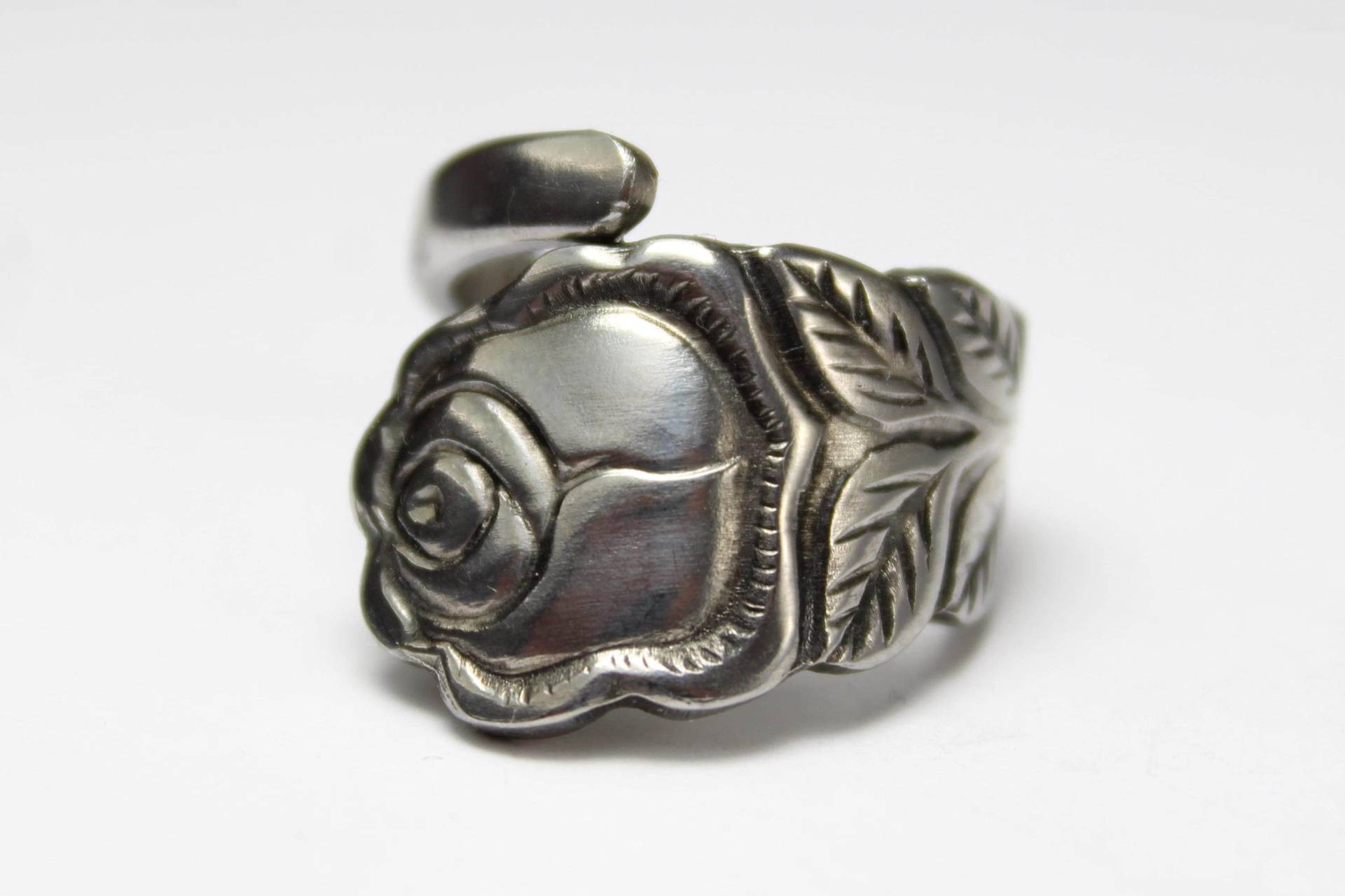 Rosenring - Besteckring Schmuck Aus Besteck, Ungefähr 60 Mm | 19, 1 von Etagere2000