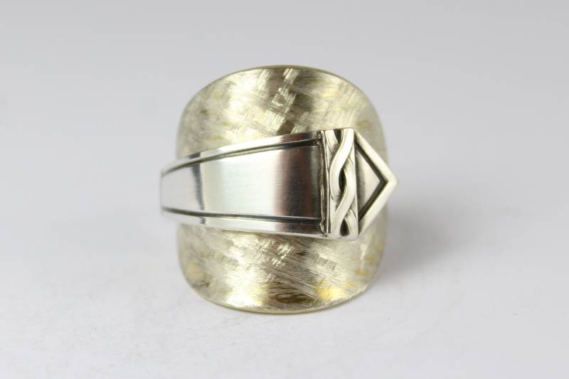 Silber Ring 800Er Silberbesteck Ca. 58 | 18, 5 Besteckschmuck von Etagere2000