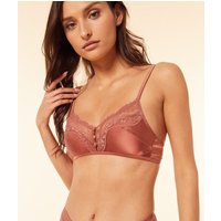 Bralette aus seide und spitze von Etam