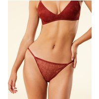 Culotte bikini tulle graphique von Etam