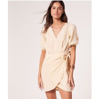 Robe portefeuille 100% lin naturel von Etam