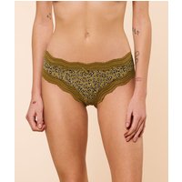 Shorty mit print aus mikrofaser und spitze    von Etam