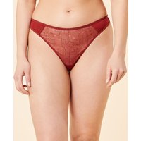 Tanga high leg tulle graphique von Etam