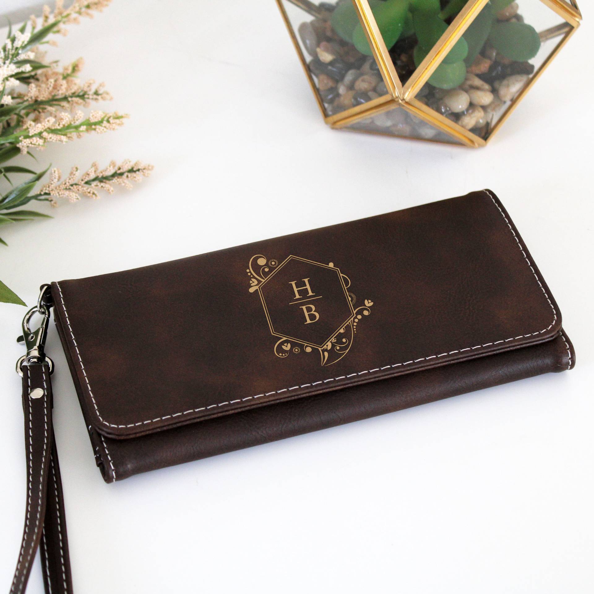 Personalisiertes Portemonnaie Für Frauen Clutch Kleine Geldbörse Geschenk Frau Sie Mama Muttertag Personalisierte Wwal-B-15 von EtchThisOut