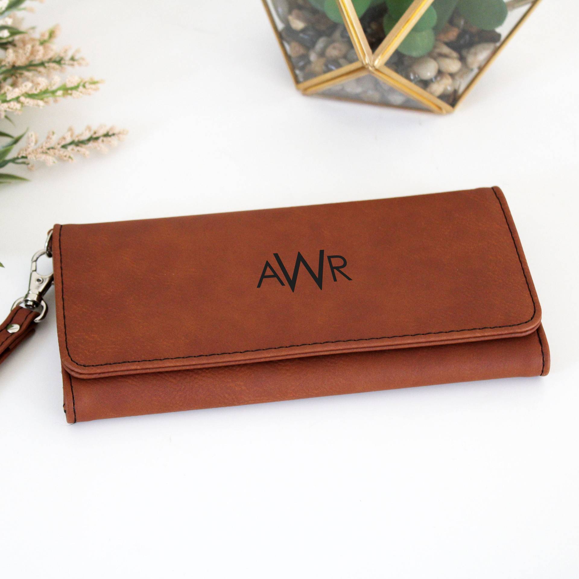 Personalisiertes Portemonnaie Für Frauen Clutch Kleine Geldbörse Geschenk Frau Sie Mama Muttertag Wwal-B-3 von EtchThisOut