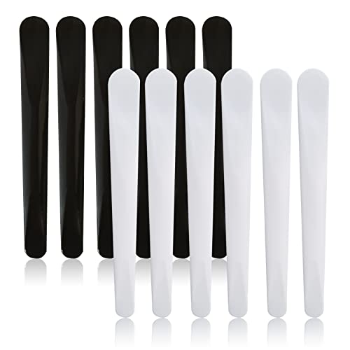 Kosmetikspatel, 12 Stück Spatel Kosmetik Cremespatel Klein Plastik Creme Spatel Kosmetik Maske Löffel Mini Make Up Spachtel von Eteamcan