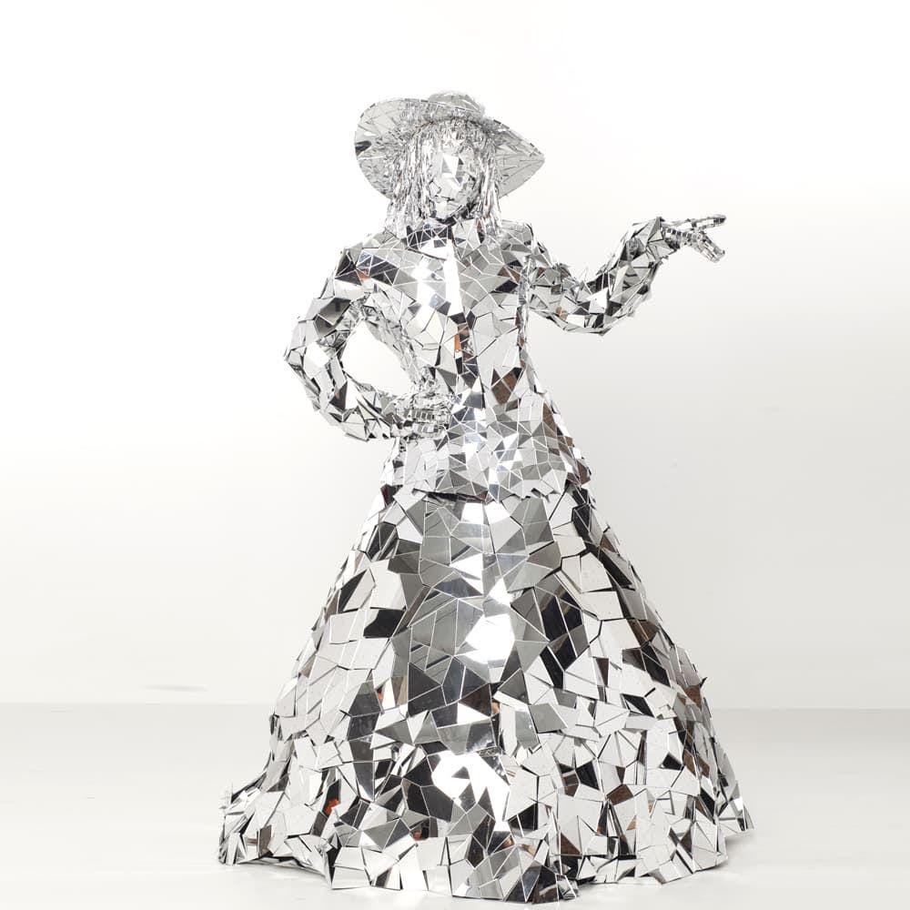 Spiegeldame Glasdame Animation Weihnachtskostüm Kleid - Broken Glass Style Von Etereshop _M09 von EtereShop