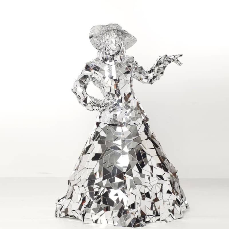 Spiegeldame Glasdame Animation Weihnachtskostüm Kleid - Broken Glass Style Von Etereshop _M09 von EtereShop