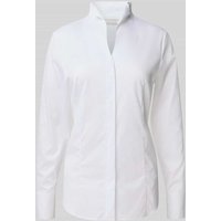 ETERNA Bluse mit Kelchkragen Modell 'Ruby' in Weiss, Größe 42 von Eterna