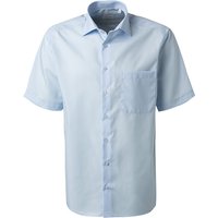 ETERNA Herren Kurzarmhemd blau Comfort Fit von Eterna