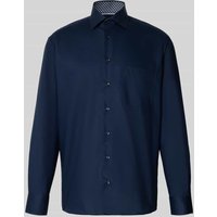 ETERNA Regular Fit Freizeithemd mit Brusttasche Modell 'Kent' in Marine, Größe 45 ETERNA Regular Fit Freizeithemd mit Brusttasche Modell 'Kent' in Marine, Größe 45 von Eterna